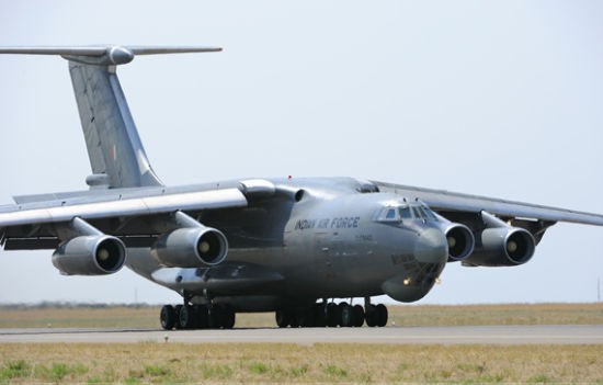 Máy bay vận tải IL-76 hiện có của Không quân Ấn Độ, mua của Nga